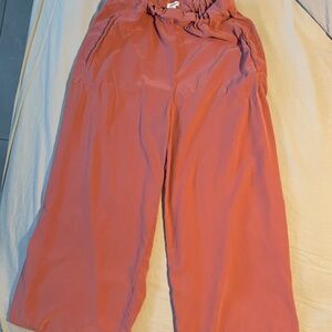 Cuyana Silk Cropped Pant